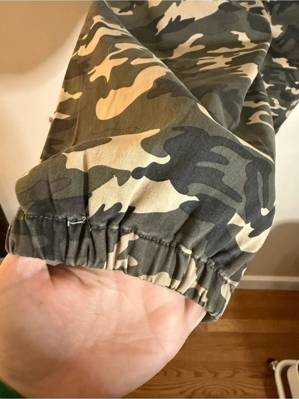 Mica Olive & Tan Camouflage Cargo Joggers - Picture 3 of 4